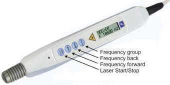 The correct probe LaserPen, acupuncture with resonance frequencies, RAC, laser therapy
