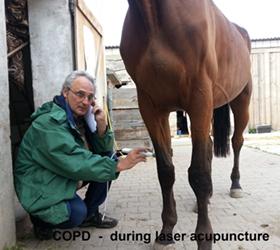 COB, COPD a mitad de la terapia de láser